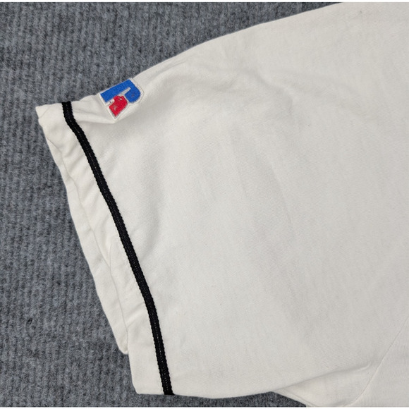 Vintage Tampa Bay Devil Rays Jersey Mens Medium 90s Baseball Russel MLB Sports - Picture 5 of 9